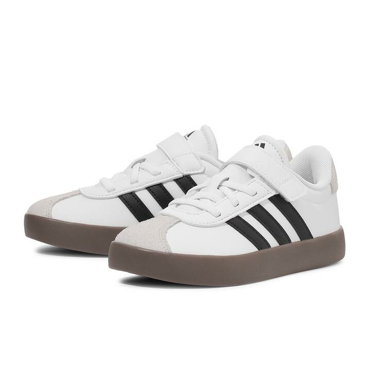 Adidas VL Court 3.0 EL1 C 白色 魔鬼氈 中童 童鞋 德訓鞋 JH5289