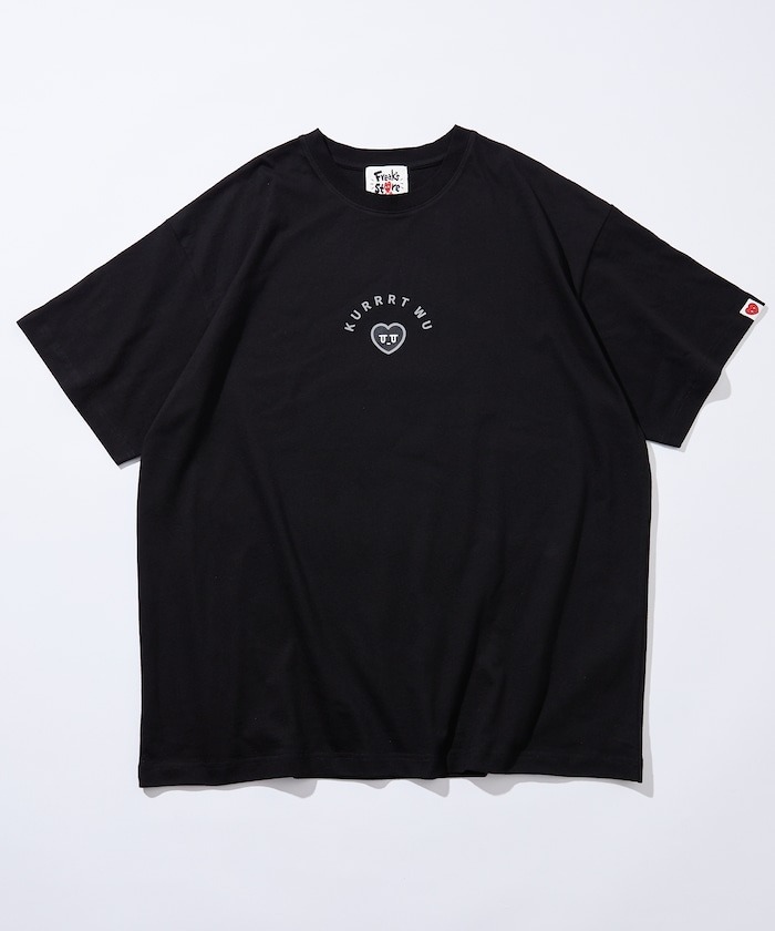 2024SS FREAK'S STORE KURT WU 吳承輝 正反面 愛心 碎裂 短T 2色 現貨