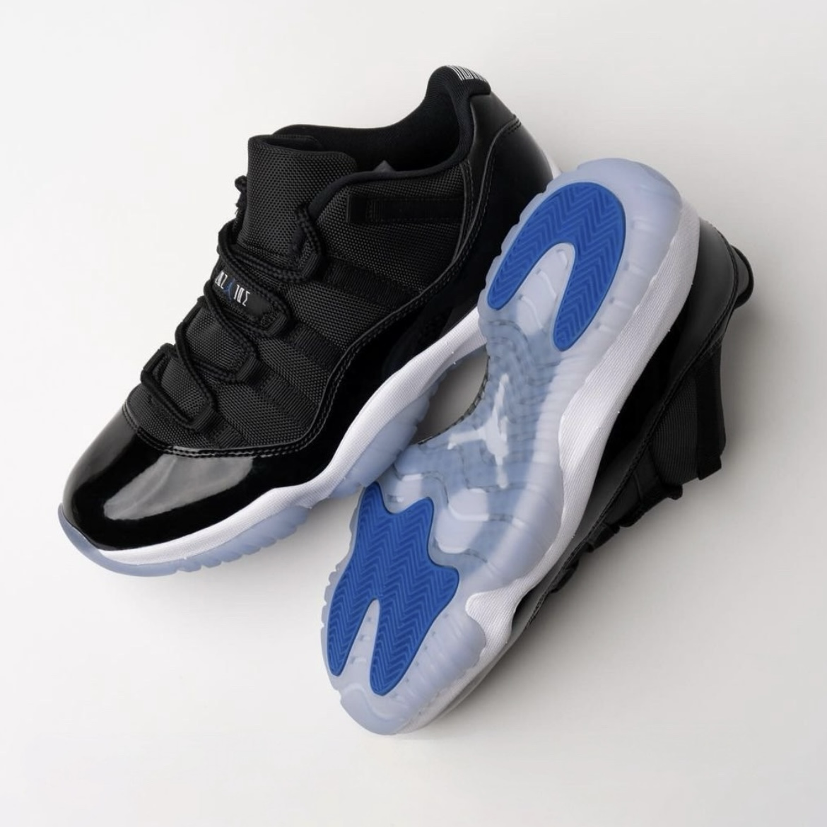Nike Air Jordan 11 Low Space Jam 黑藍冰底 怪物奇兵 經典復刻 2024版