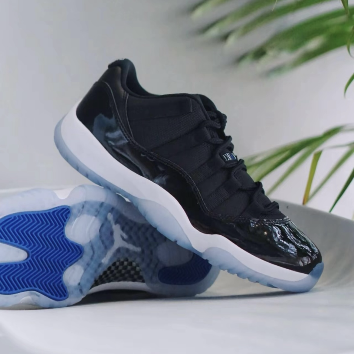 Nike Air Jordan 11 Low Space Jam 黑藍冰底 怪物奇兵 經典復刻 2024版