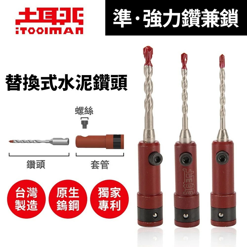 土耳門x宅水電｜準．強力鑽兼鎖（3.2/3.4/5.0mm）