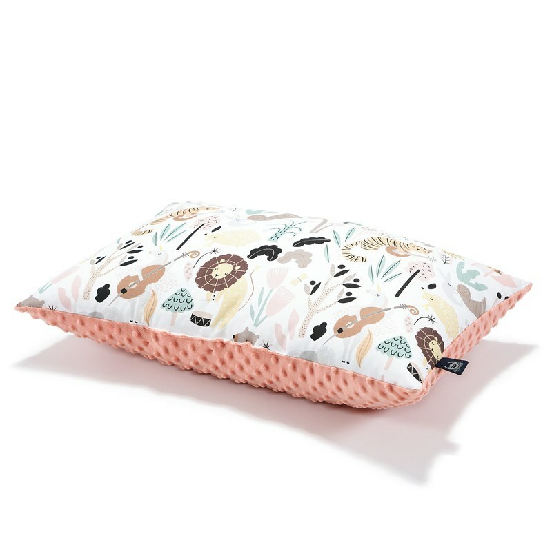 La Millou波蘭 豆豆大枕心｜動物交響樂｜果漾蜜桃粉