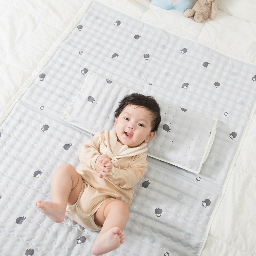 lolbaby韓國 Hi Jell-O涼感蒟蒻床墊加大(防水隔尿款)｜DODO熊熊