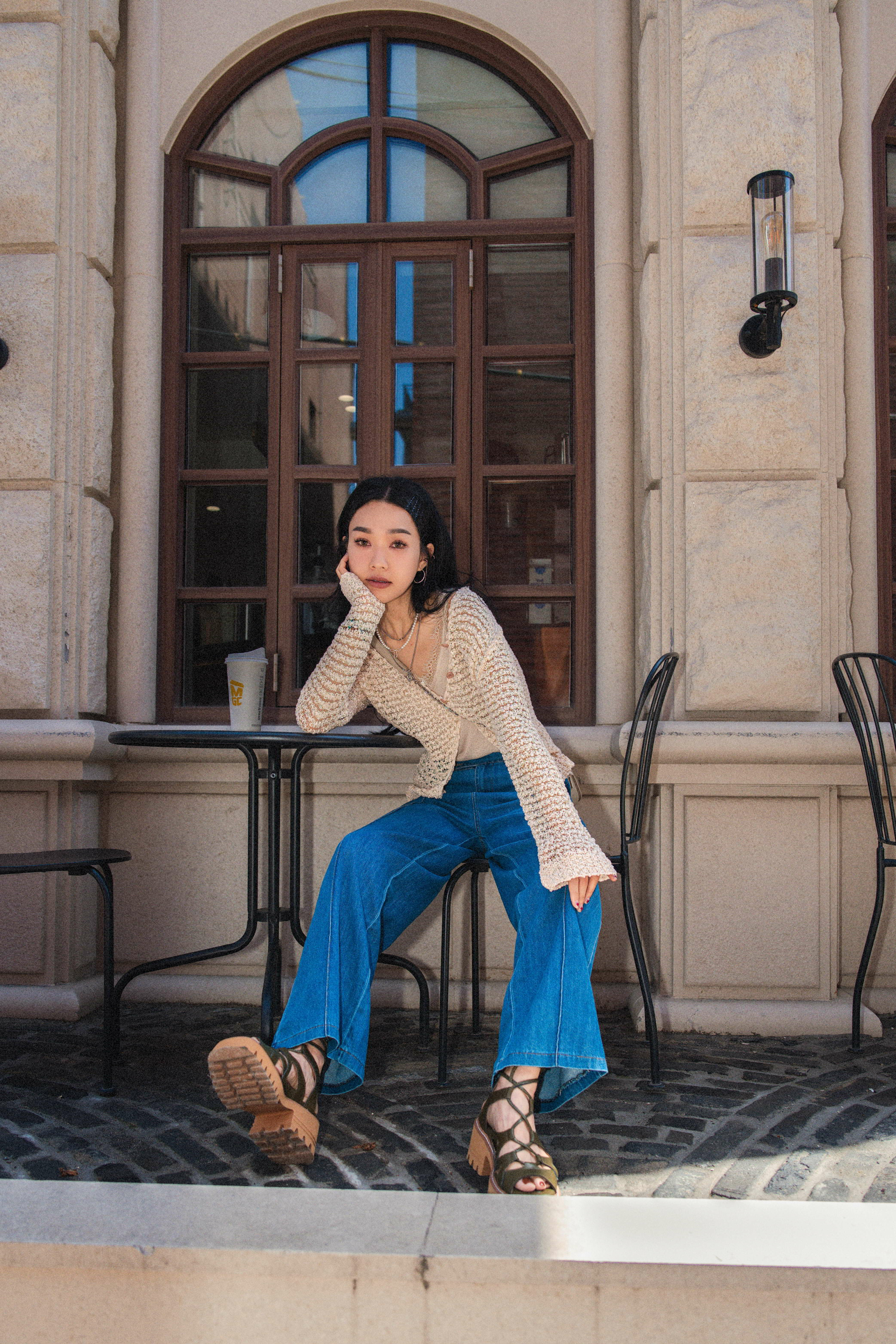 造型 922（外套＋上衣＋牛仔褲）