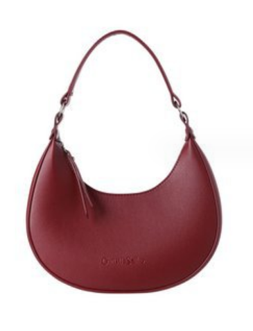 熱賣斜挎手提半月包（紅色）（尺寸27cm * 28cm * 7cm）