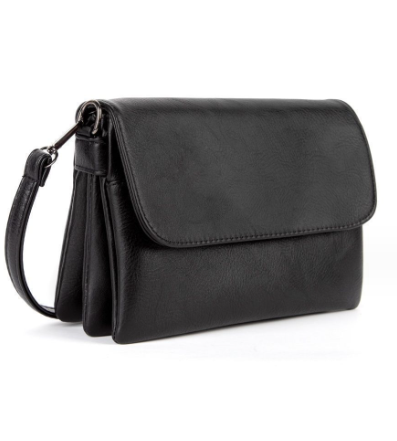 熱賣斜挎單肩包手拿包（黑色）