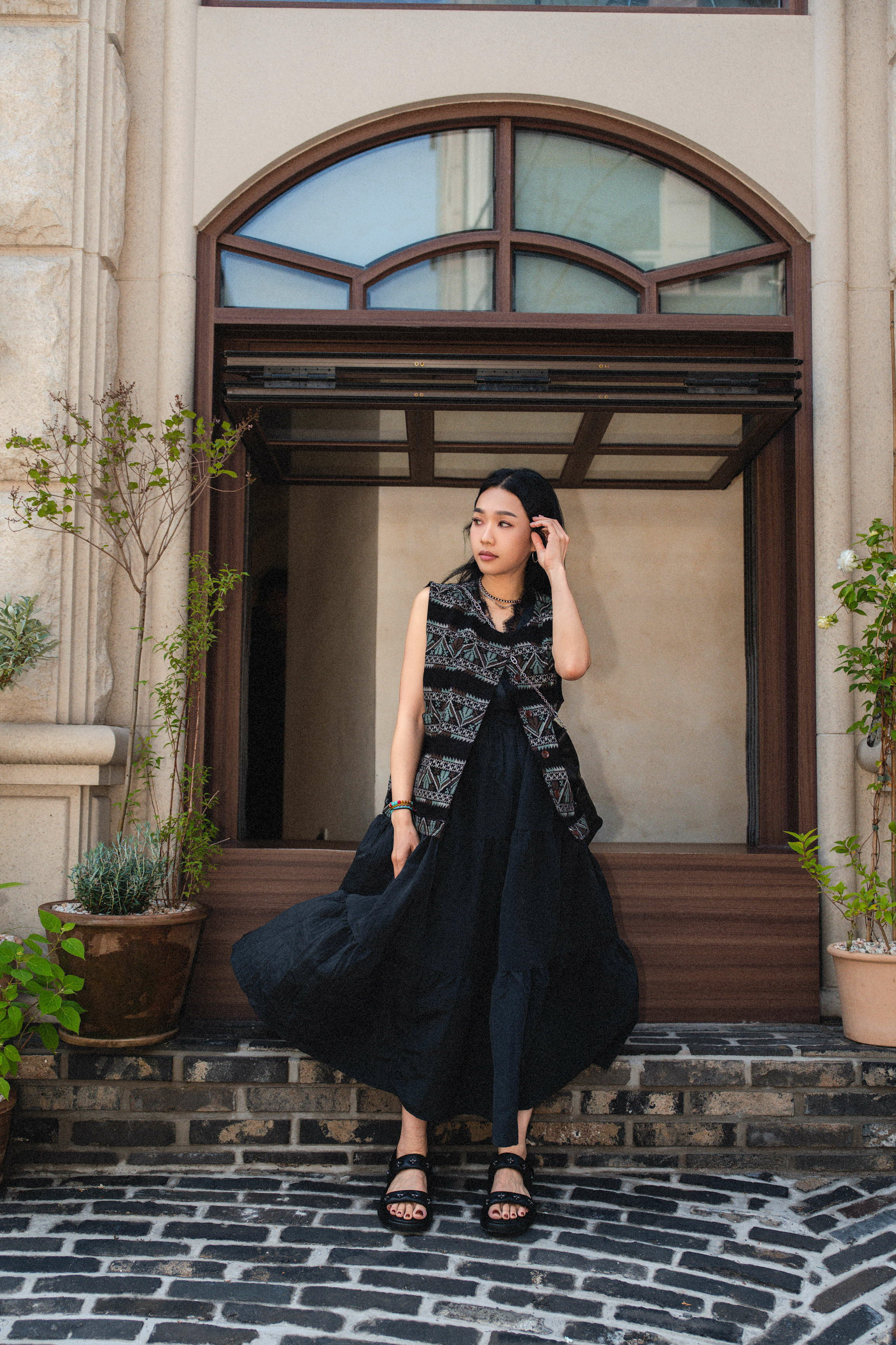 造型 929（背心＋連身裙）