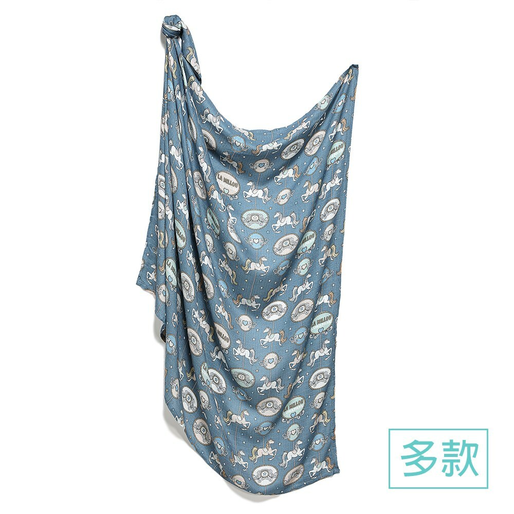 La Millou波蘭 Bamboo Muslin 100%竹纖銀離子紗布巾加大(115x140cm)｜多款可選