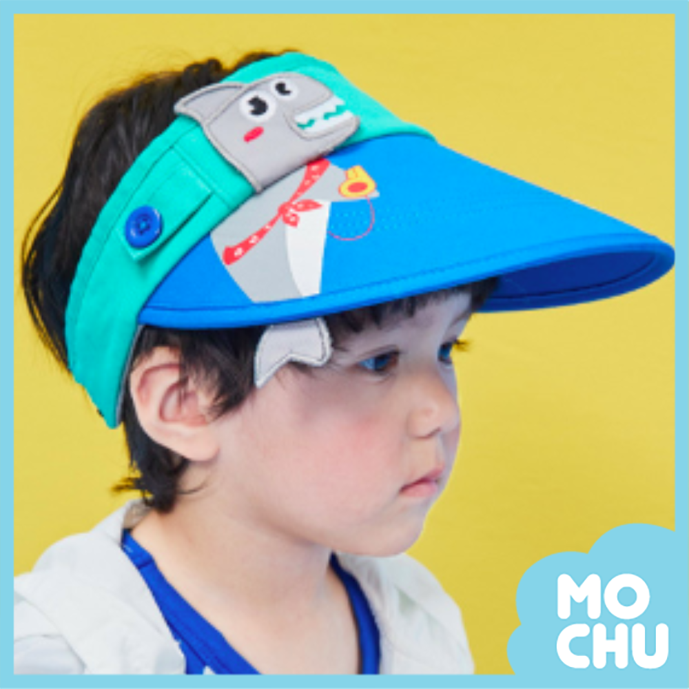 海洋鯊魚防曬遮陽帽