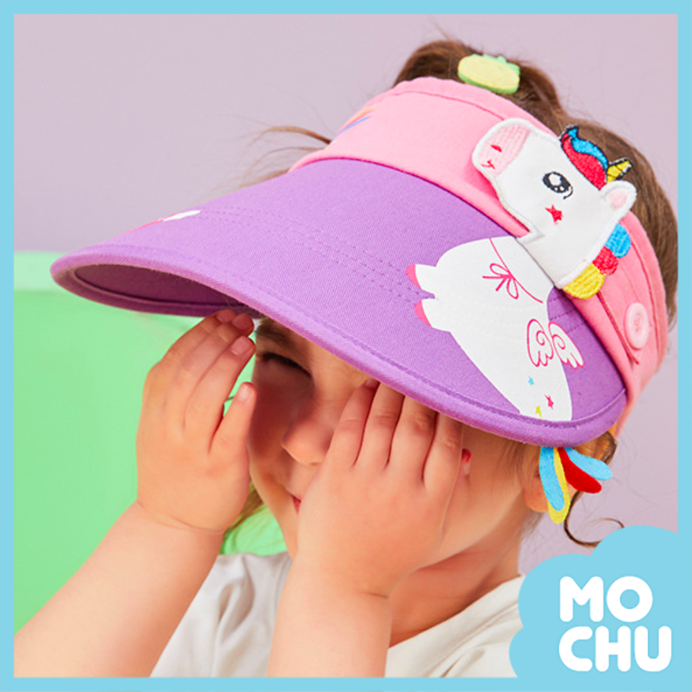活力獨角獸防曬遮陽帽