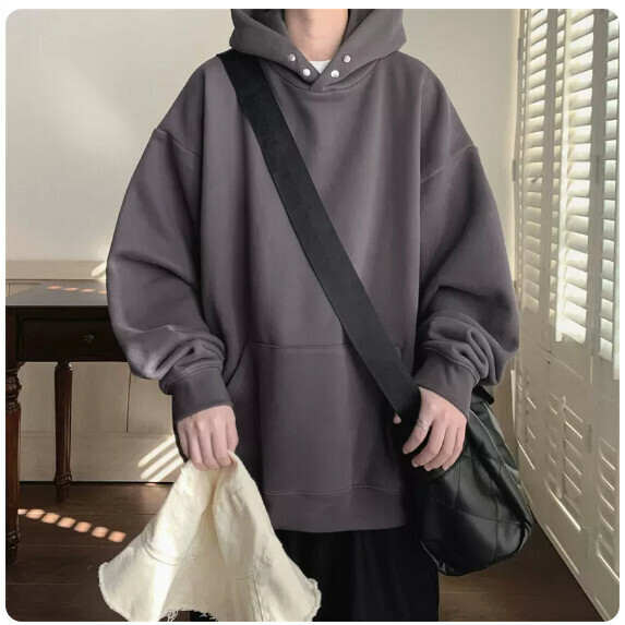 Hooded Sweatshirt Man (Dark Gray [M_2XL Size] (Contact customer service to confirm the shipping size after placing an order)