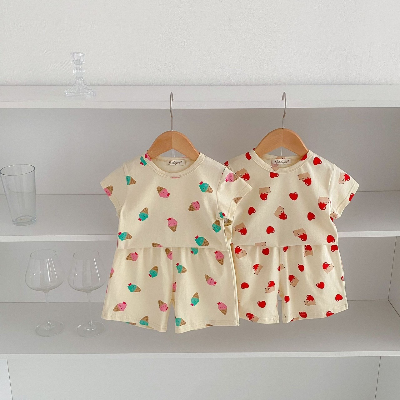 愛心熊/冰淇淋套裝