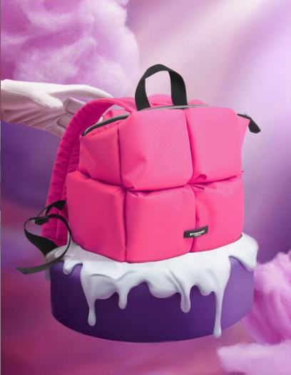 Hot selling backpack (rose red 7-59)