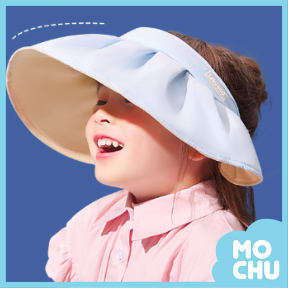 泡芙波浪親子遮陽帽(三色)