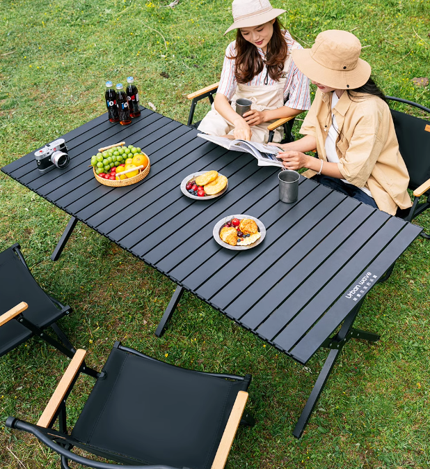 城市波浪戶外折疊蛋卷桌 (6.4kg)