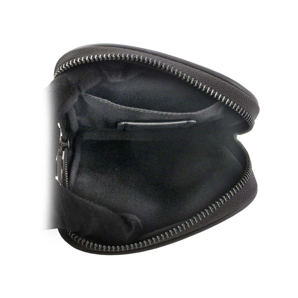 【COACH】Aden 塗層帆布及牛皮迷你斜背包/手拿包(炭灰色) CO912 QBMI5