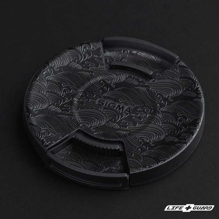 LIFE+GUARD 鏡頭貼膜安裝示意，適用 SIGMA 50mm F1.2 DG DN Art