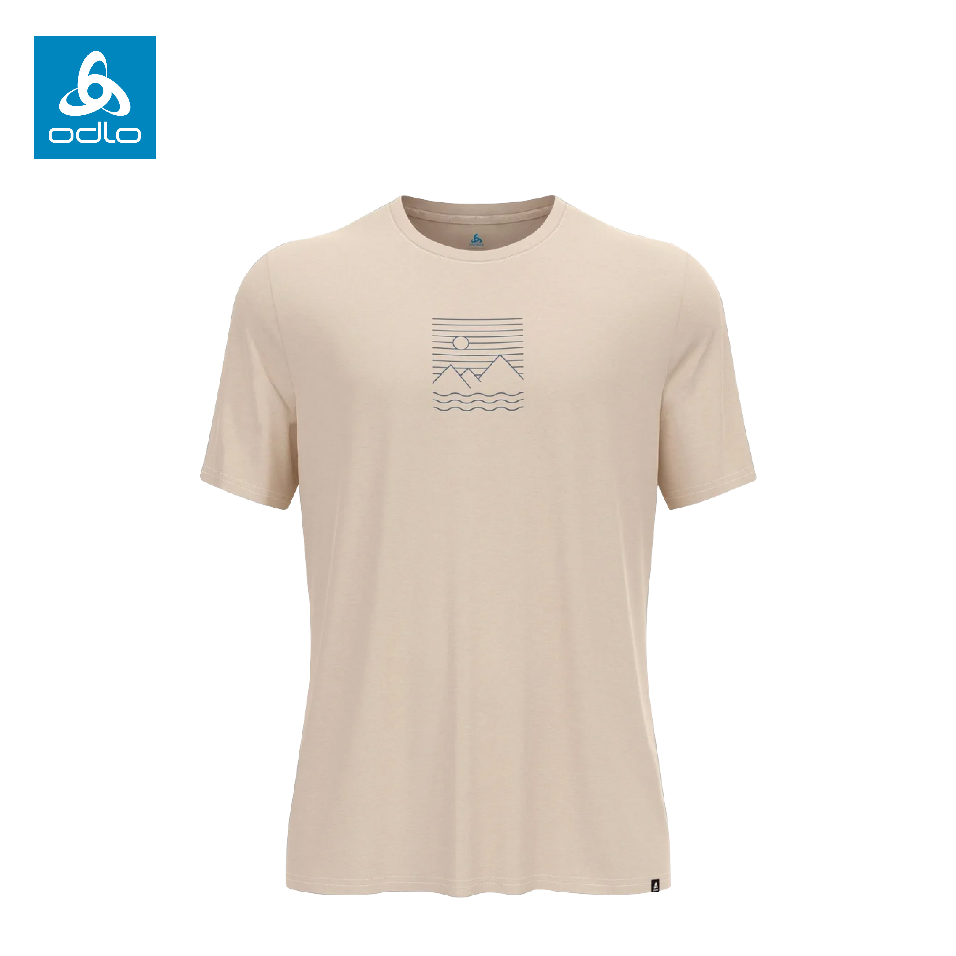 ODLO 瑞士 吸濕排汗短袖T-SHIRT 男款 (2色) 圓領/T恤/休閒/日常 10OD554272