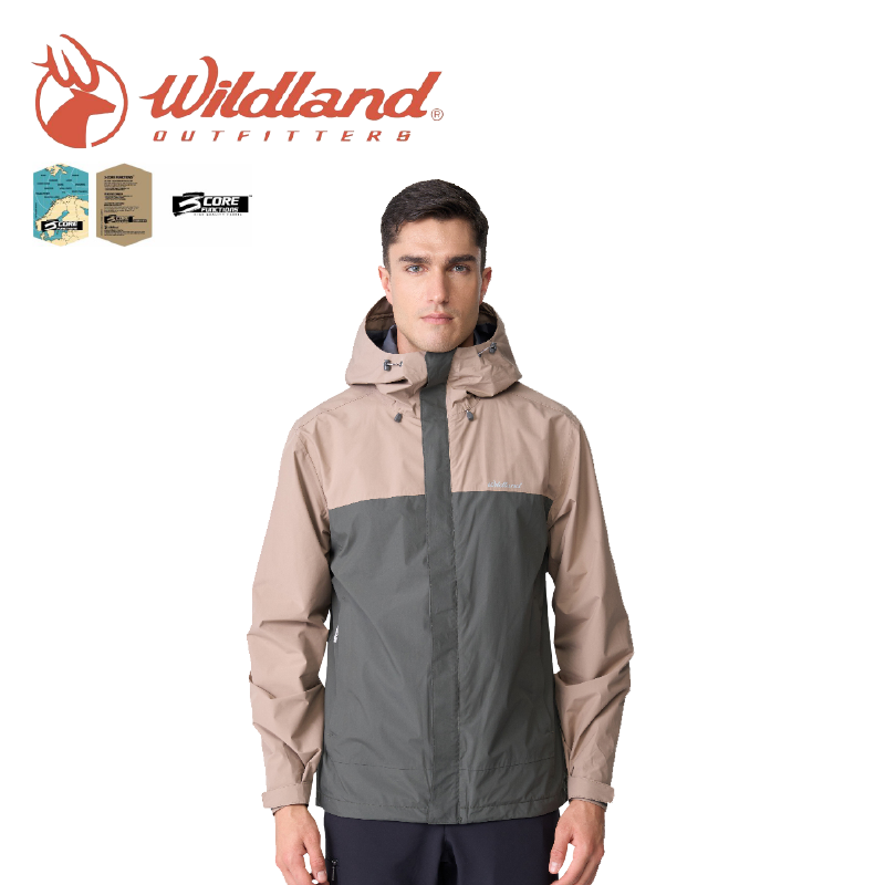 Wildland荒野 20D輕薄防水高透濕外套 男款  防水/透氣/防曬/登山 (2色) 05WW3908