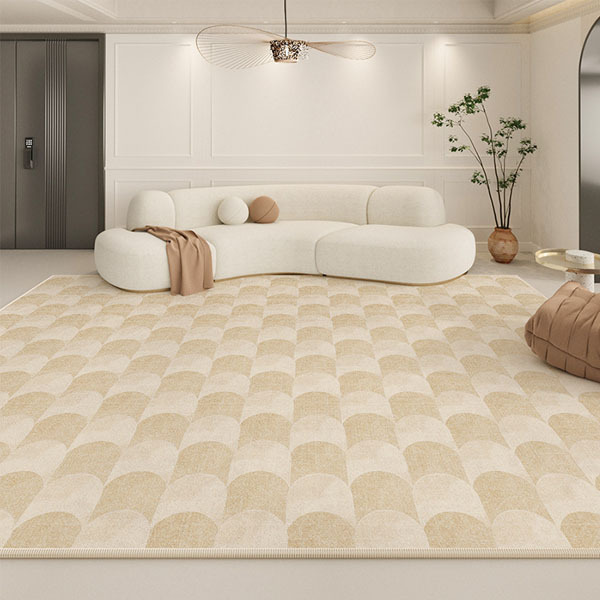 暖杏恬靜圓絨室內地毯