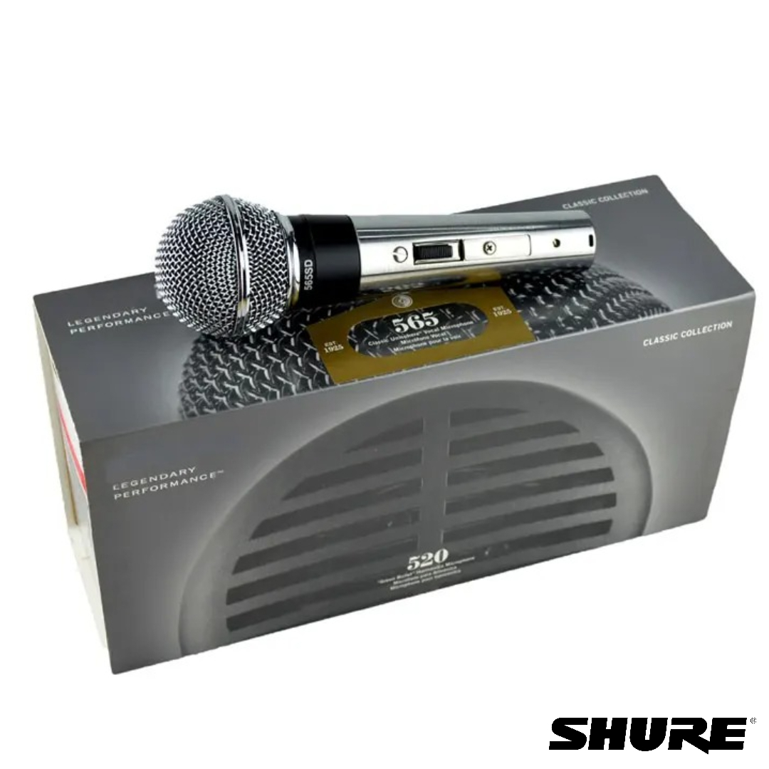 SHURE 565SD-LC人聲 動圈式 麥克風 專業級收音