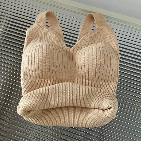 Hot selling velvet thickened camisole (one size fits all) (skin color)