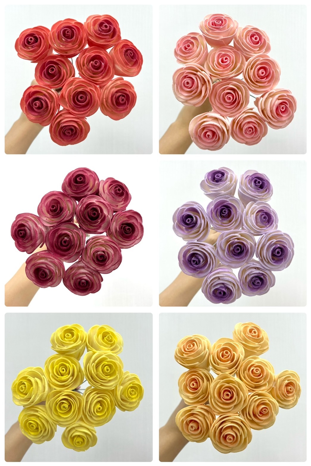 泰國索拉 平原玫瑰 (厚瓣款) 4CM <十支一把> (高品質)