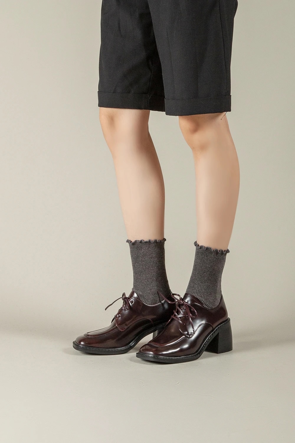 Director 復古英倫風樂福跟鞋