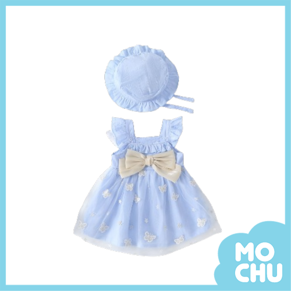 大蝴蝶翅膀連衣裙(四色)