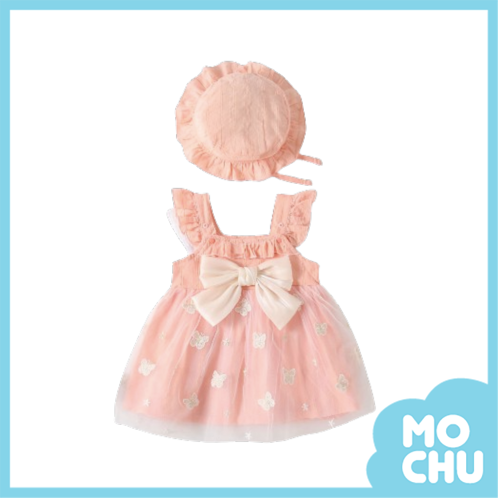 大蝴蝶翅膀連衣裙(四色)