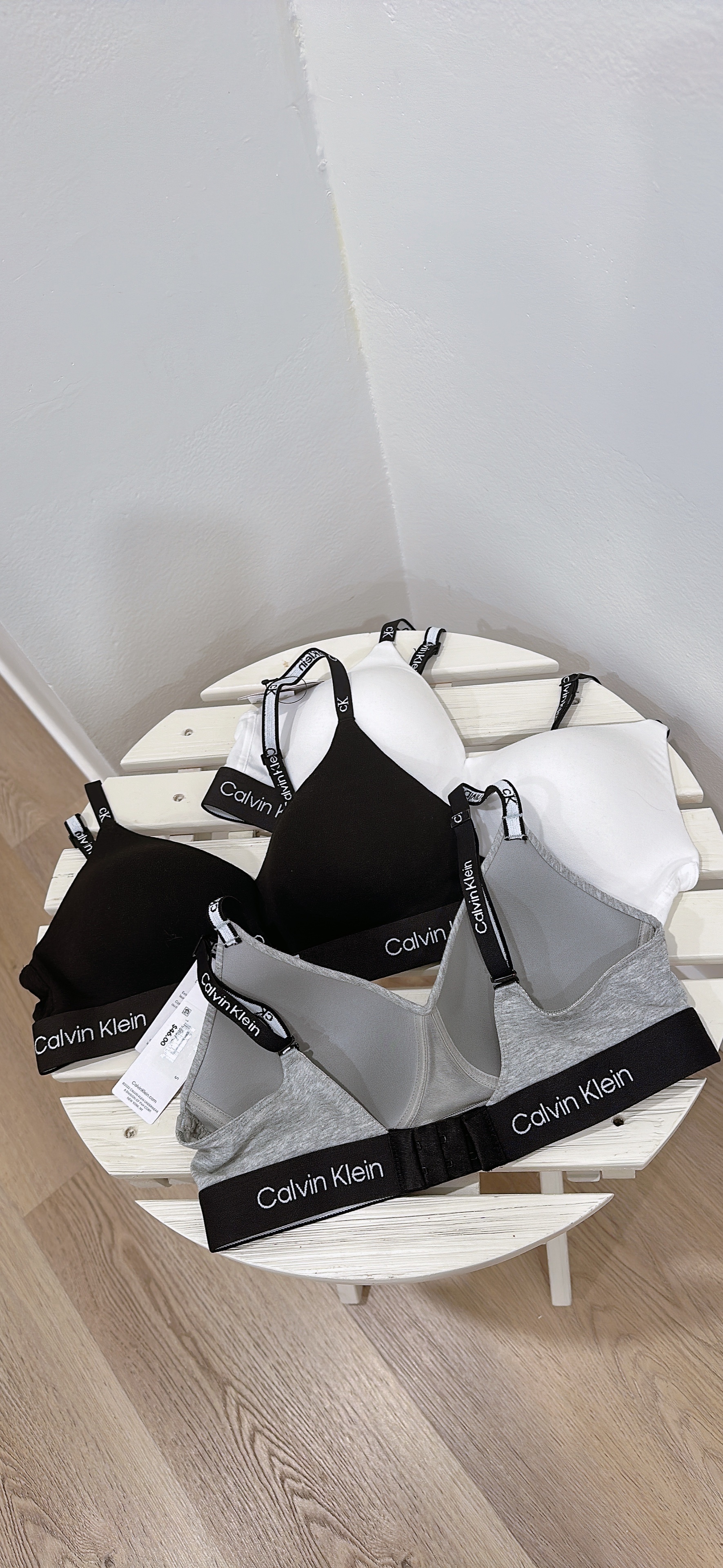 Calvin Klein 1996 Cotton Stretch Lightly Lined Bralette