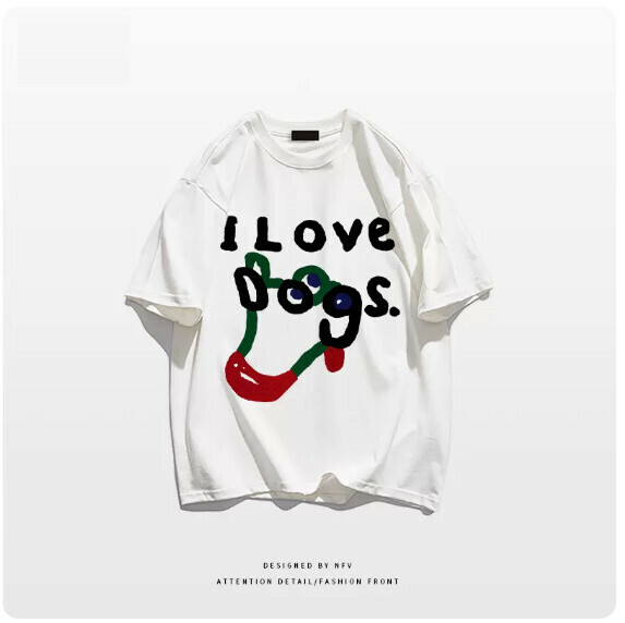 Crew neck T-shirt [M-3XL] [White-220g] (Contact customer service to confirm the shipping size after placing an order) 