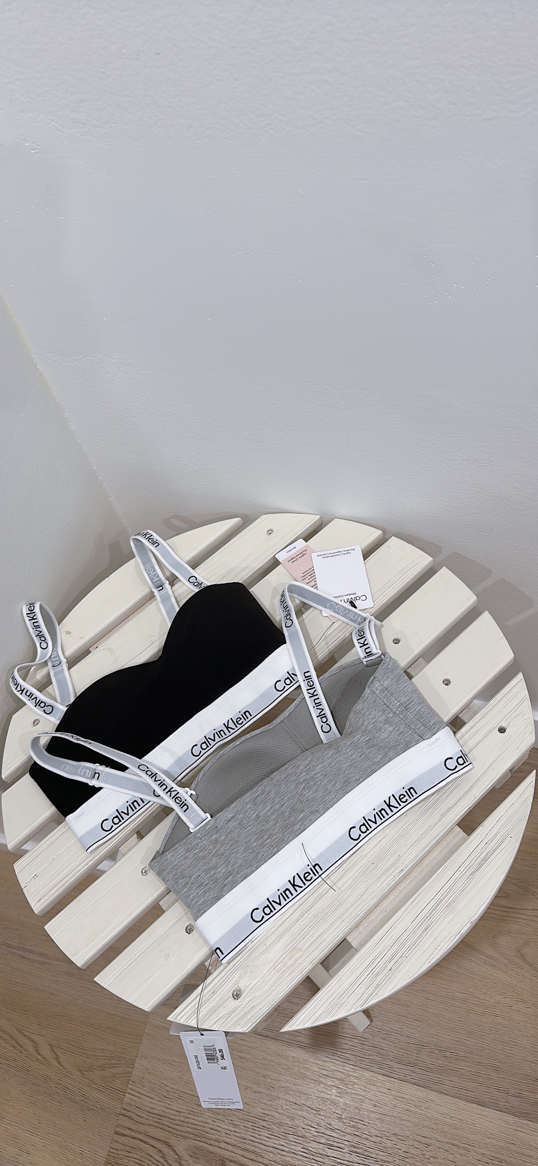 Calvin Klein Modern Cotton Lightly Lined Bandeau Bra