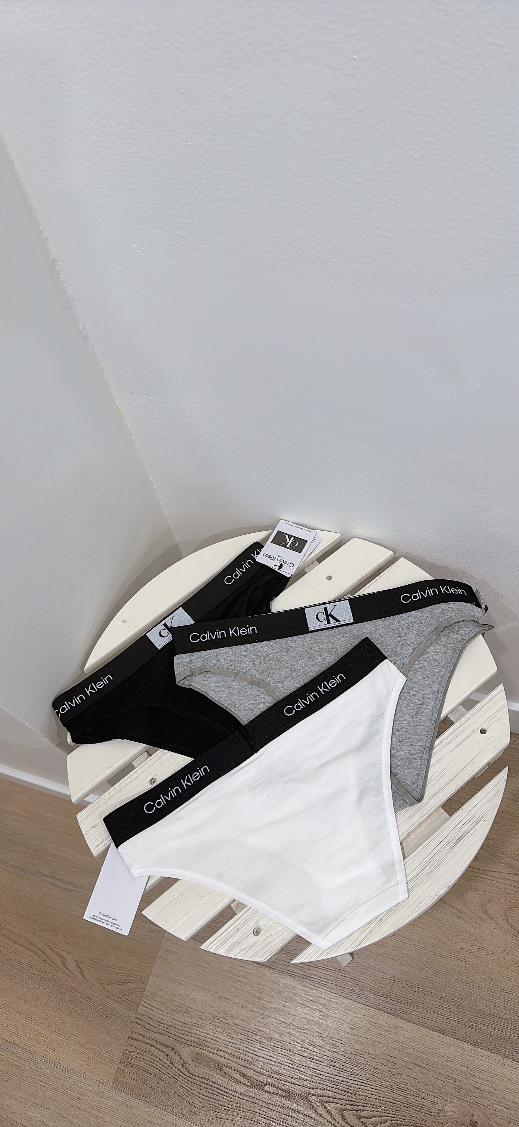 Calvin Klein 1996 Cotton Stretch Modern Bikini