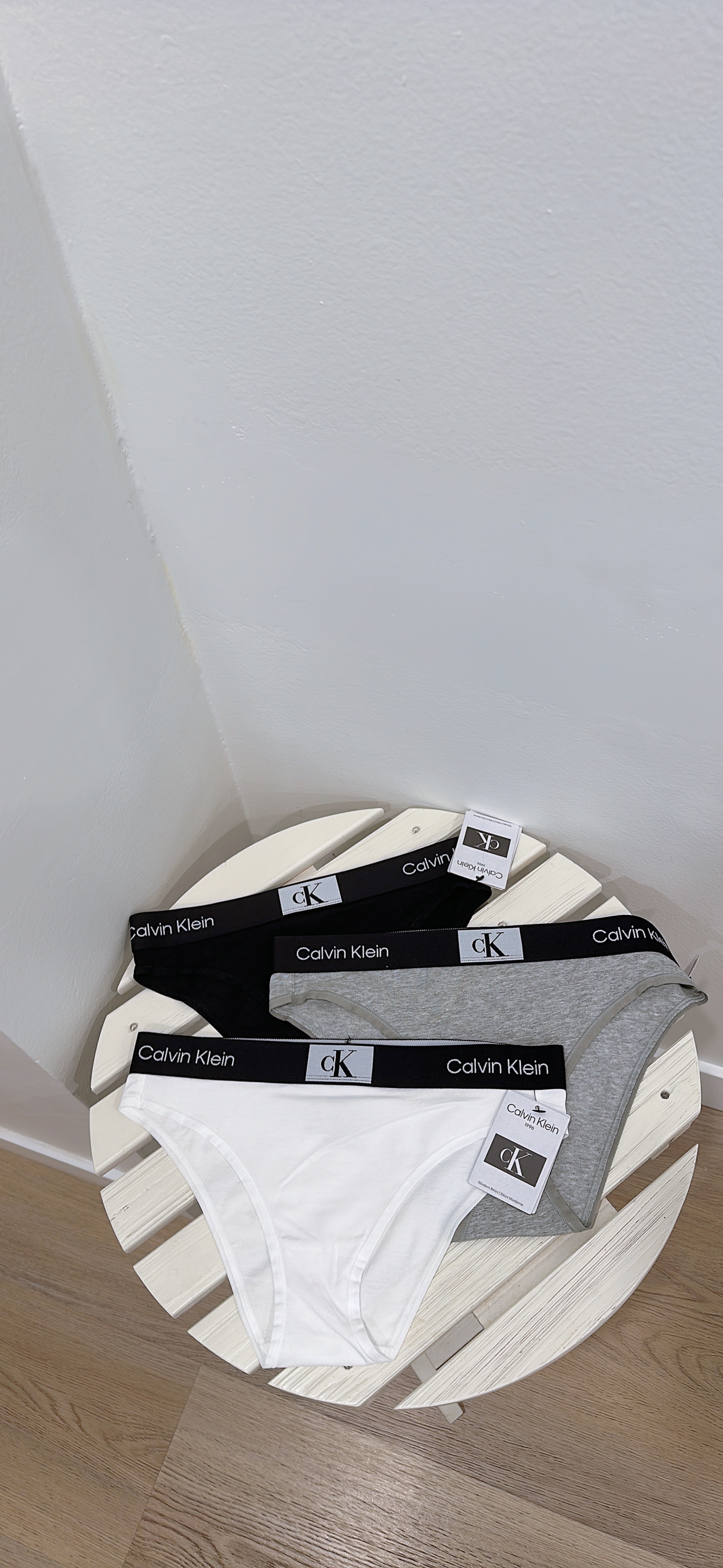 Calvin Klein 1996 Cotton Stretch Modern Bikini