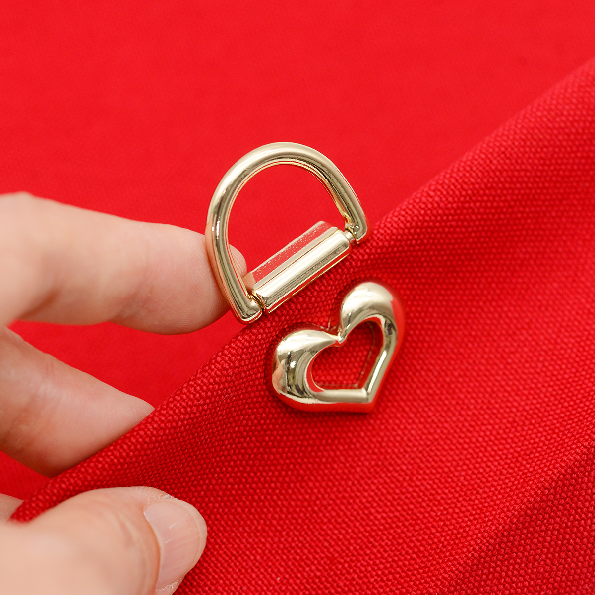 螺絲款_愛心D形環(2入)