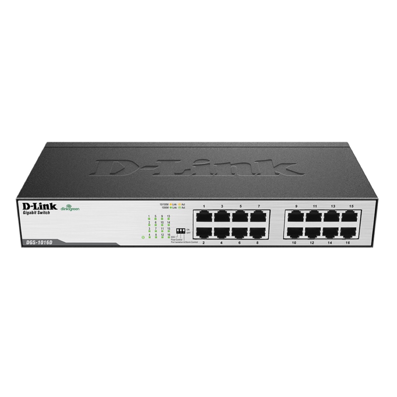 D-Link 友訊 DGS-1016D 超高速乙太網路交換器