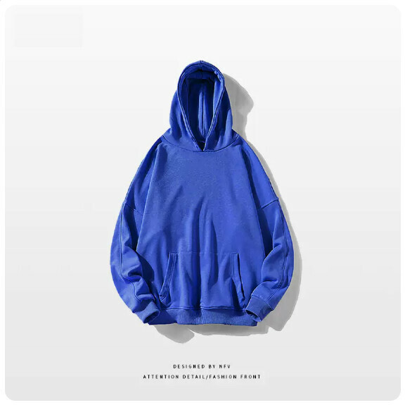 爆款圓領衛衣【M-3XL】【寶藍色-薄款】(下單後聯絡客服確認發貨尺碼) 