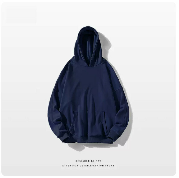 熱推圓領衛衣【M-3XL】【藏藍色-薄款】(下單後聯絡客服確認發貨尺碼) 
