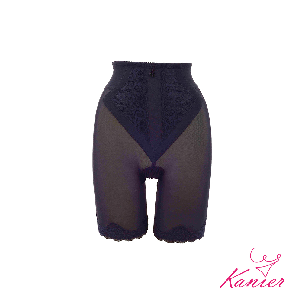 【Kanier卡妮兒】台灣製涼感/吸濕排汗加高四角束褲【 2863 黑 M / L / XL / Q(2XL) / EQ(3XL) 】