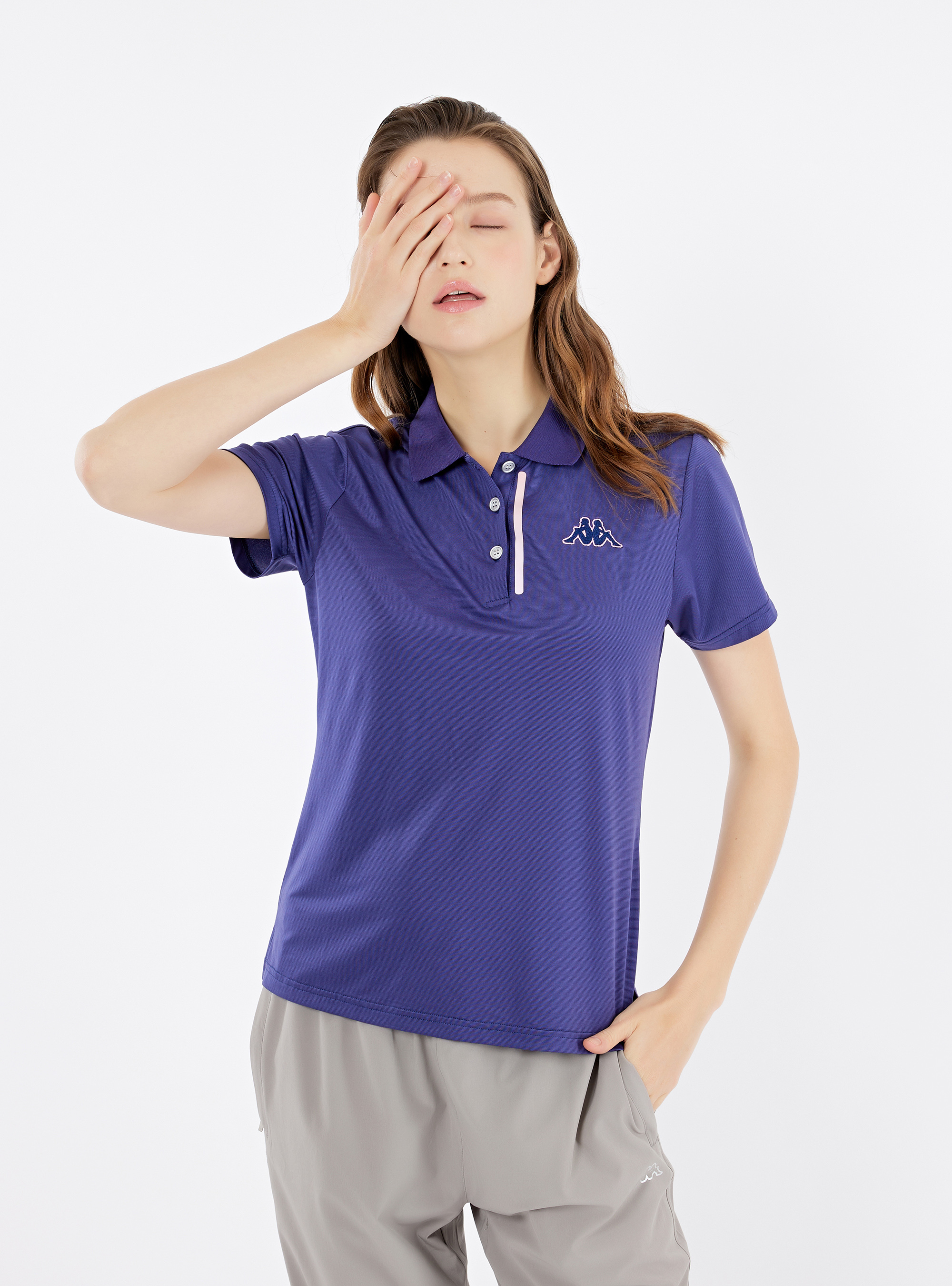 女款 涼感吸濕排汗圓領POLO衫