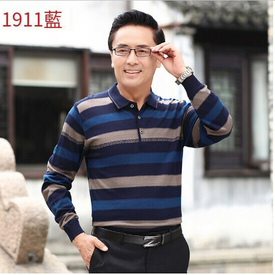 爆款長袖針織衫【1911藍】尺碼【165/M-185/3XL】【下單後聯絡客服確認發貨尺碼】
