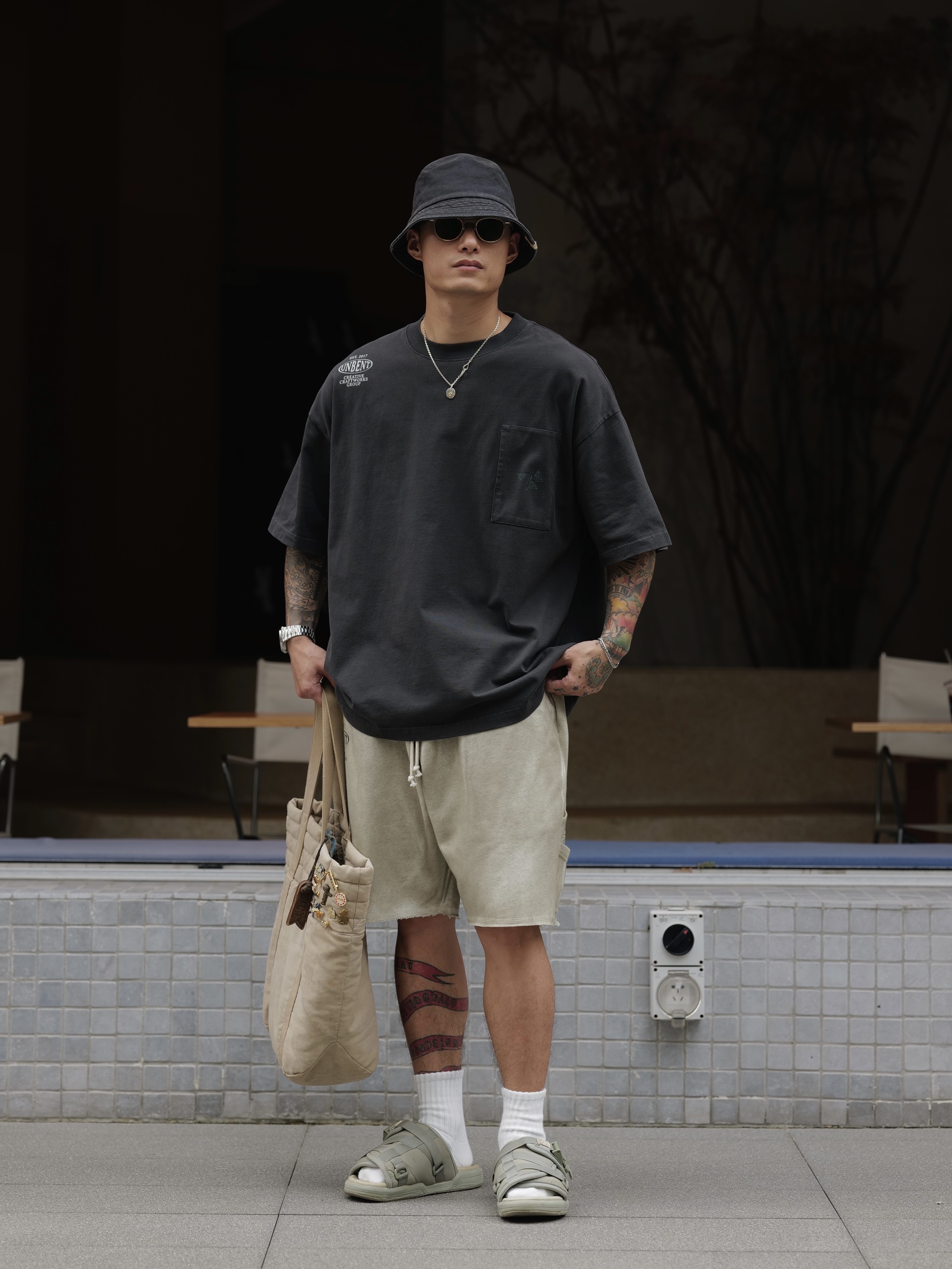 #預購 UNBENT 24SS 蠟染側口袋 復古短袖 三色