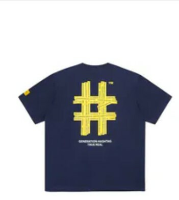 [S] BEENTRILL TAPING HASHTAG OVERFIT SHORT SLEEVE T-SHIRT,VIOLET, BA242TS001-VL (SBT141)