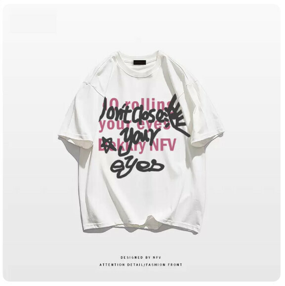 Crew neck T-shirt [M-3XL] [White-220g] (Contact customer service to confirm the shipping size after placing an order) 
