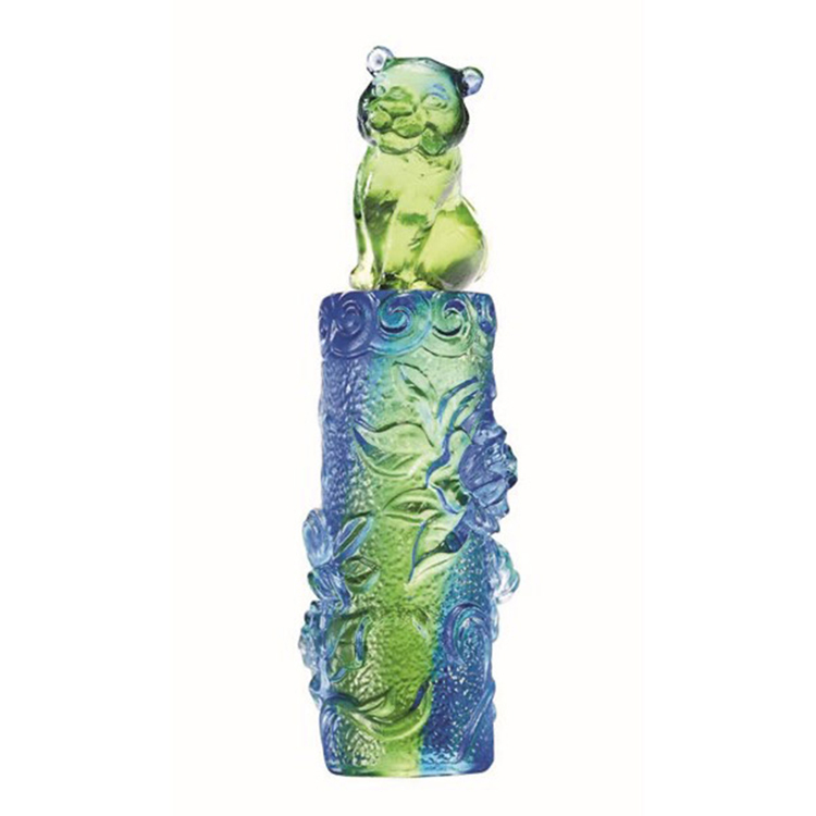 鹿港窯禮品館│琉璃工藝品-吉祥開運十二生肖印章│生日彌月、職場升遷、餽贈親友、個人典藏最佳紀念禮物