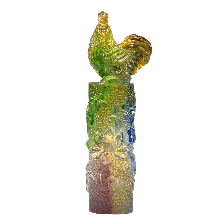 鹿港窯禮品館│琉璃工藝品-吉祥開運十二生肖印章│生日彌月、職場升遷、餽贈親友、個人典藏最佳紀念禮物