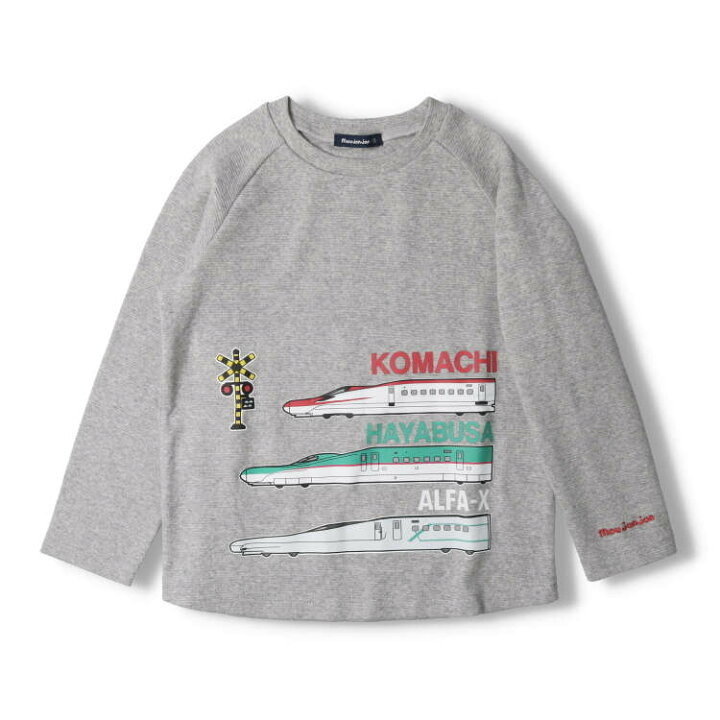 Moujonjon 日本製新幹線火車長袖Tee F50815