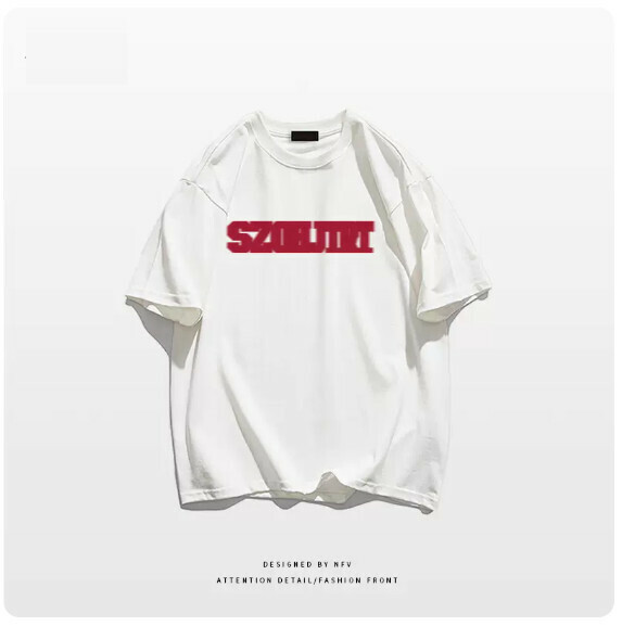 Crew neck T-shirt [M-3XL] [White-220g] (Contact customer service to confirm the shipping size after placing an order) 