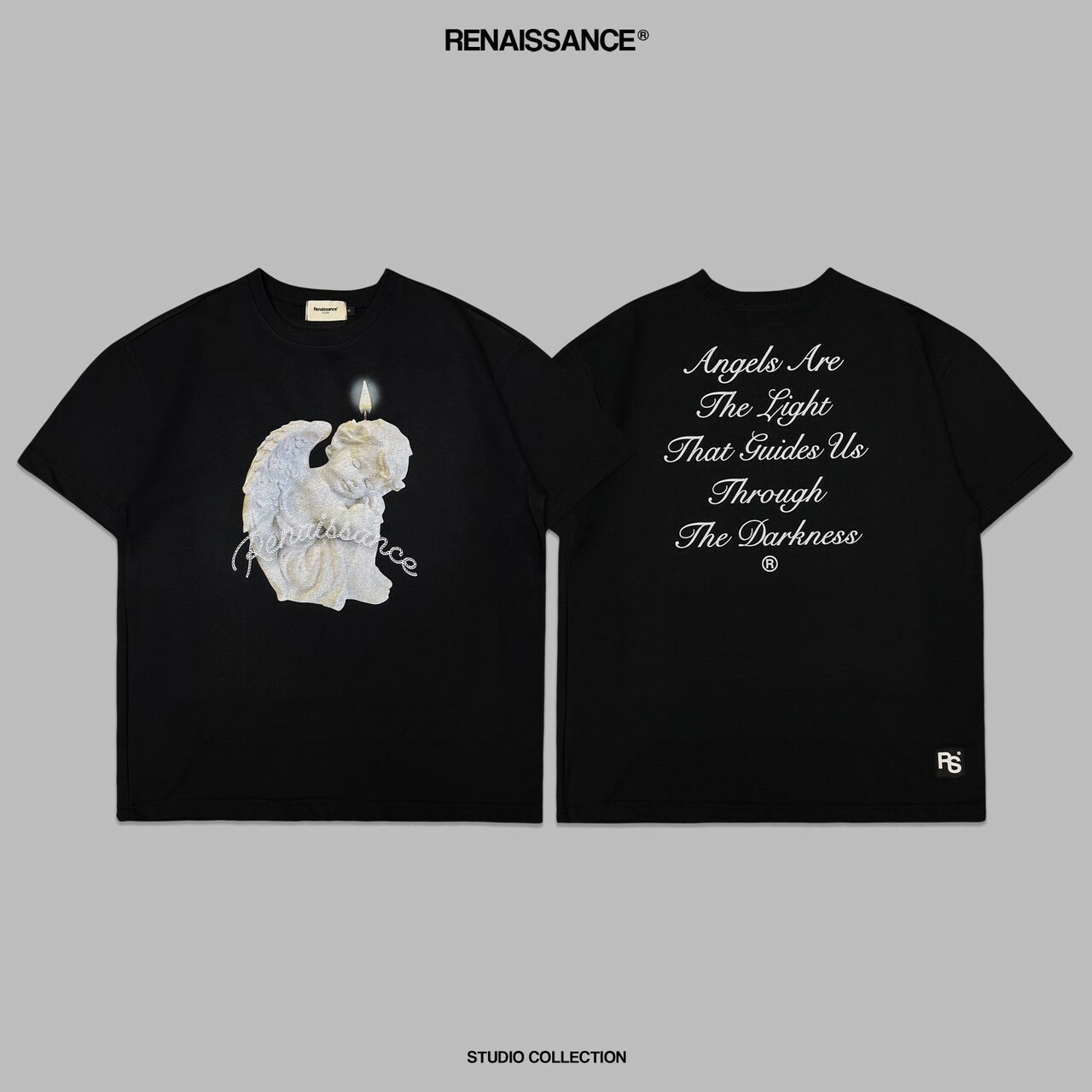 RENAISSANCE 天使蠟燭雕像短袖 T ‘’ Angel Candle Tee ‘’